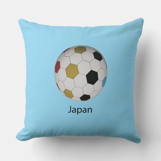 Almofada Futebol do Japão (Frente)