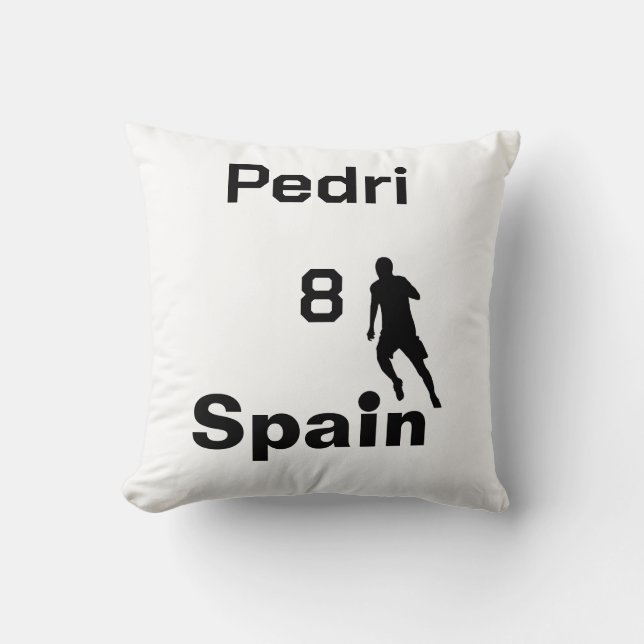 Almofada Futebol espanhol personalizável (Frente)