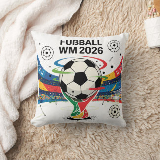 Almofada Futebol no Dia do Jogo 2026 | Decoração para Fã de