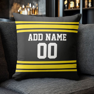 Almofada Futebol Team Jersey com número personalizado