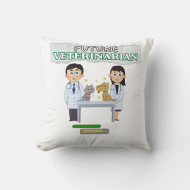 Almofada Future Veterinarian Loading – Vet Student Design