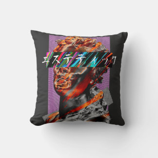 Almofada Futurismo Japonês Vaporwave Estético