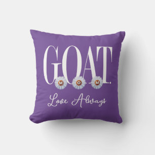 Almofada "G.O.A.T.MOM" Com Arte Daisies