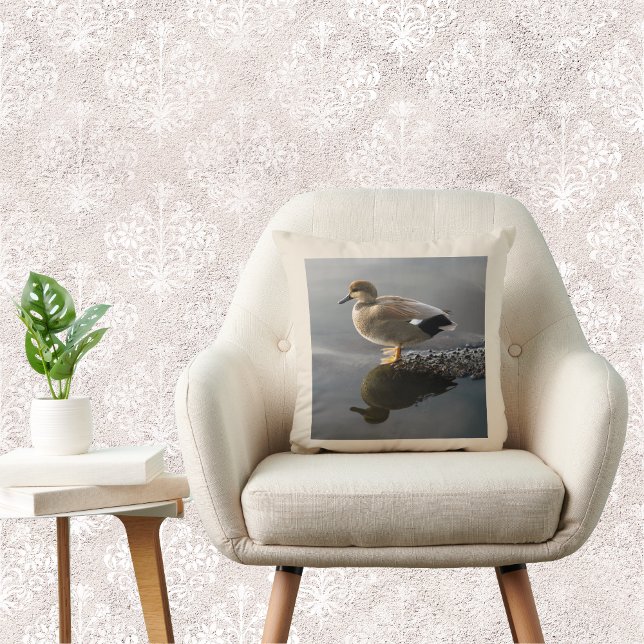 Almofada Gadwell Duck Creamy Light Beige Square (Criador carregado)