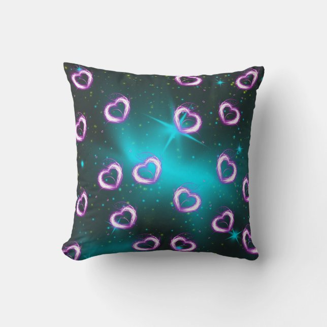 Almofada Galáxia do coração (Frente)