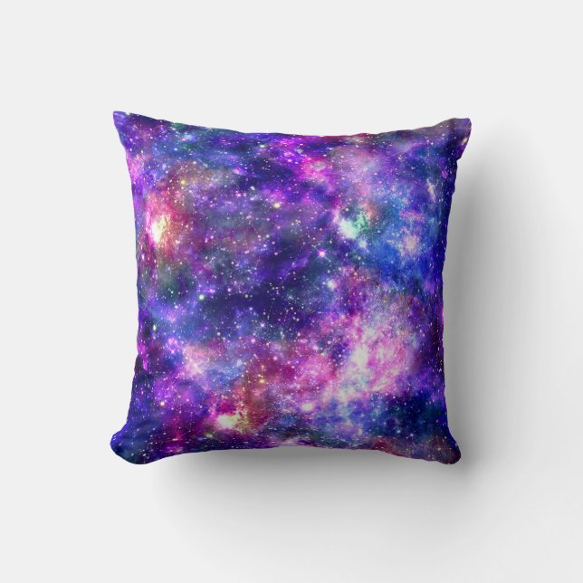 Almofada Galaxy Night Impressão Cosmic Design (Frente)