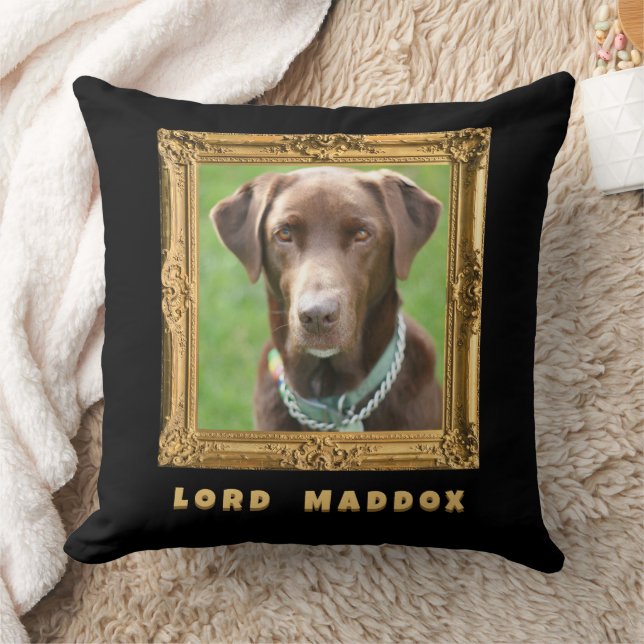 Almofada Galeria de Cachorros - Travesseiro de Nome do Retr (Cobertor)