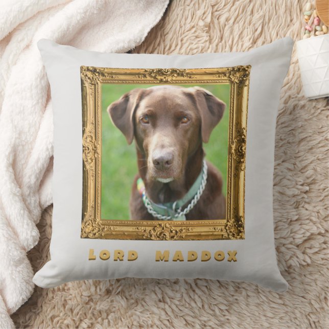 Almofada Galeria de Cachorros - Travesseiro de Nome do Retr (Cobertor)