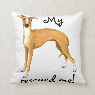 Almofada Galgo italiano do salvamento
