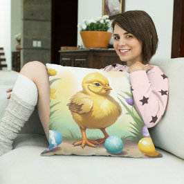 Almofada Galinha de Páscoa branca 1, Páscoa