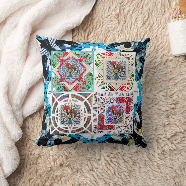 Almofada Galo de Barcelona, Portugal (Cobertor)