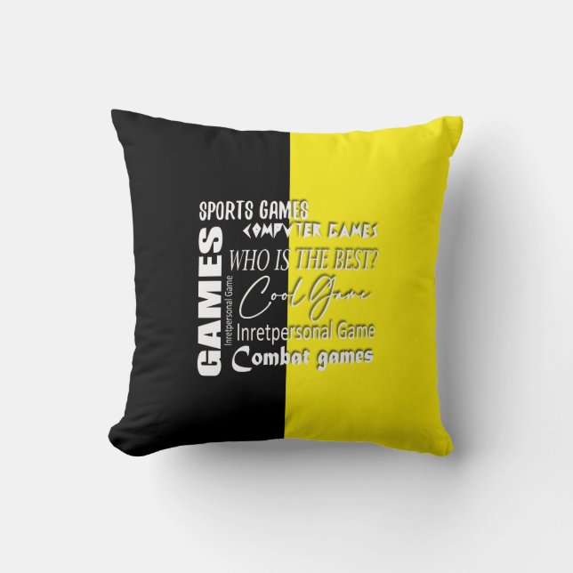 Almofada Gamer computer game (Frente)