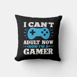 Almofada Gamer Presente Agora Sou Um Jogador