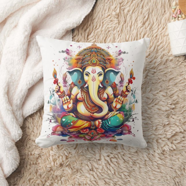 Almofada Ganesha, ganesh, removedor ganapati de obstáculos  (Cobertor)