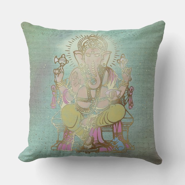 ALMOFADA GANESHA - TRAVESSEIRO (Frente)