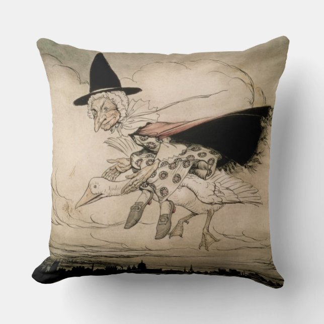 Almofada Ganso de mãe, frontispiece 'do ganso de mãe o Ol (Frente)