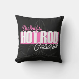 Almofada Garagem de Rod Quente Pinstripes