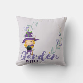 Almofada GARDEN WITCH - Personalizar com texto, ortografia,