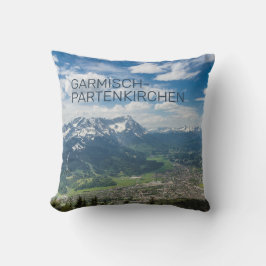 Almofada Garmisch-Partenkirchen Bavaria Alps Panorama Gift