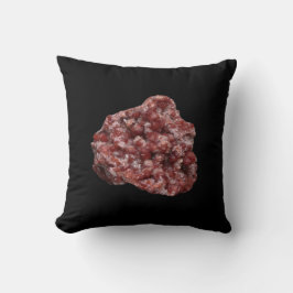 Almofada Garnet Reversível Andradite e Cristal de Calcite