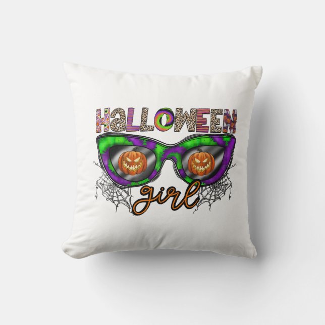 Almofada Garota do Halloween (Frente)