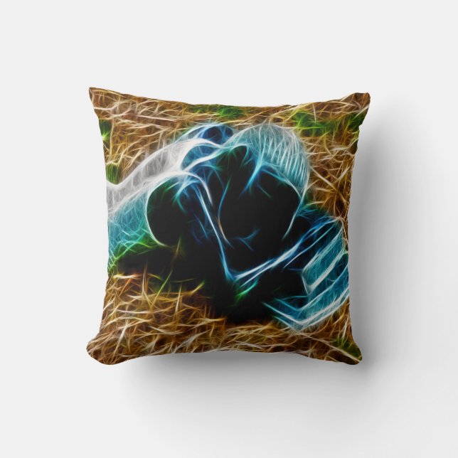 Almofada Garota dormindo ao lado do estudo de livros (Frente)