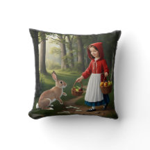 Garota em Redhood with Bunny