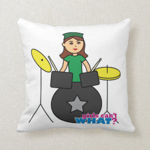 Almofada Garotas não sabem o quê? Design Personalizado d