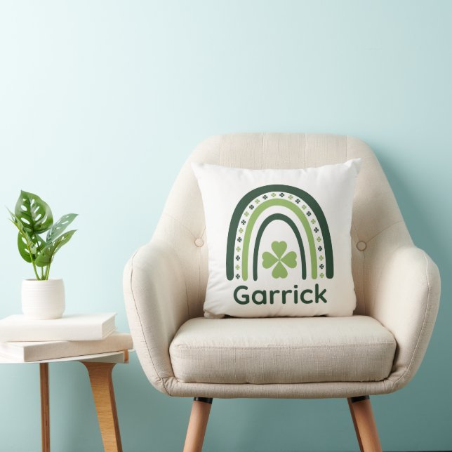 Almofada Garrick Clover Boho Arco-íris (Cadeira)