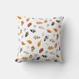 Almofada Gathering of Clownfish | Ocean Art Design