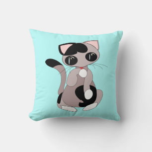 Almofada Gatinho bonito - Escolha sua cor favorita