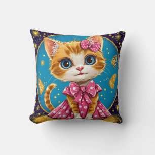 Almofada Gatinho de desenho animado fofo