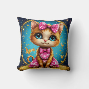 Almofada Gatinho de desenho animado fofo