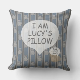 Almofada Gatinho personalizável divertido e Rico distribuíd