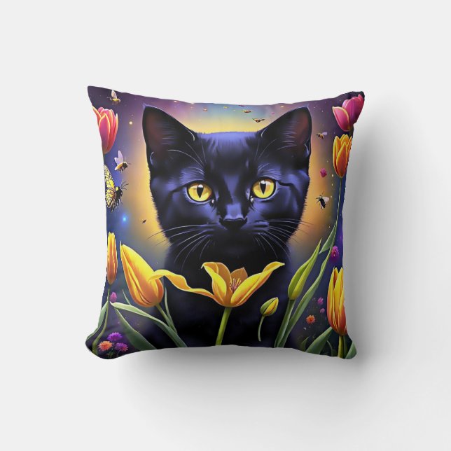Almofada Gatinho Tulip (Frente)