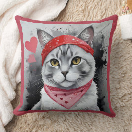 Almofada Gato Adorável em Disfarce - Diversão Puro do Namor