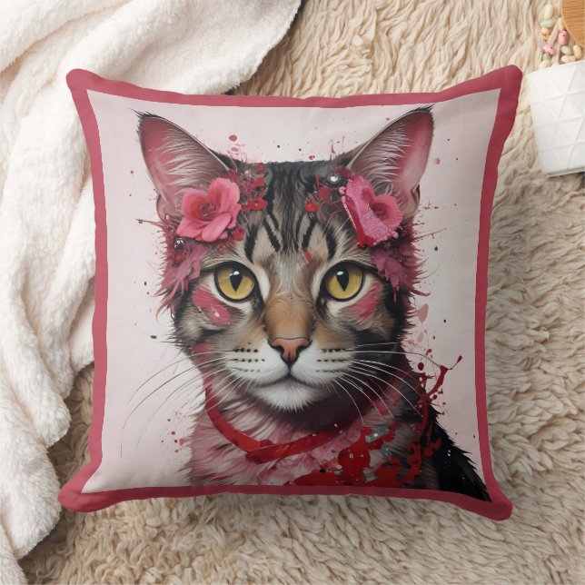 Almofada Gato Adorável em Disfarce - Diversão Puro do Namor (Cobertor)