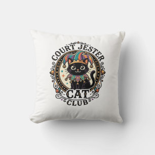 Almofada Gato Bobo da Corte Design de Amante de Gato Engraç