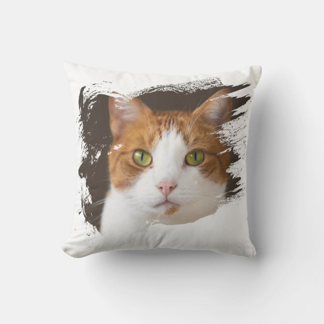 Almofada Gato Bonito E Adorável (Frente)