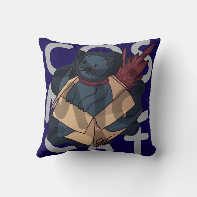 Almofada Gato Cósmico (Verso)