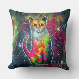Almofada Gato Cósmico Omega