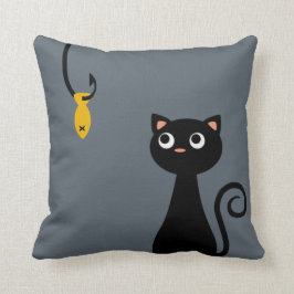 Almofada Gato da pesca