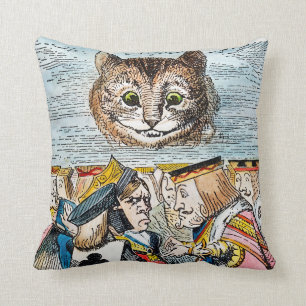 Almofada Gato de Cheshire, 1865