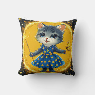 Almofada Gato de desenho animado fofo