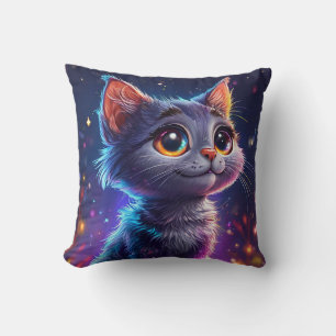 Almofada Gato de desenho animado fofo