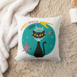 Almofada Gato de Espaço Moderno do meio século