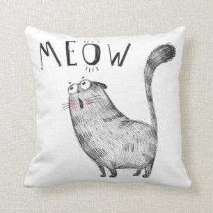 Almofada Gato de Meoro Gato - MEOW