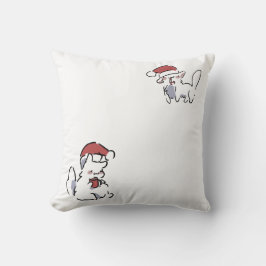 Almofada Gato de Natal