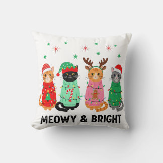 Almofada Gato de Natal