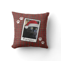 Gato de Natal! Personalizar c/ Pet Photo & Name